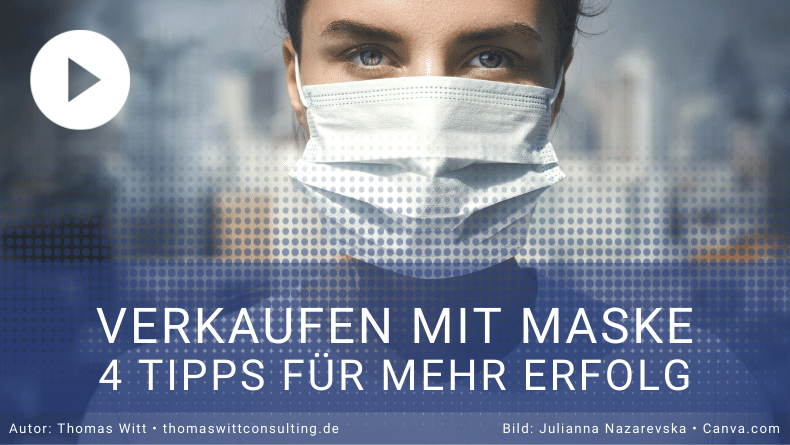 4 Tipps zum Verkaufem mit Maske